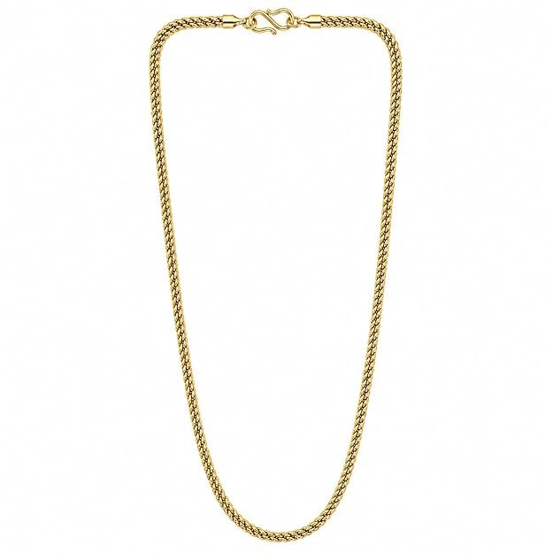 Rope Chain (Kodi Chain) for Men & Women | One Gram Gold Plated Chain Necklace | Traditional & Fashion Jewellery for Daily Wear - Handcrafted Jewellery by Xperts Creations